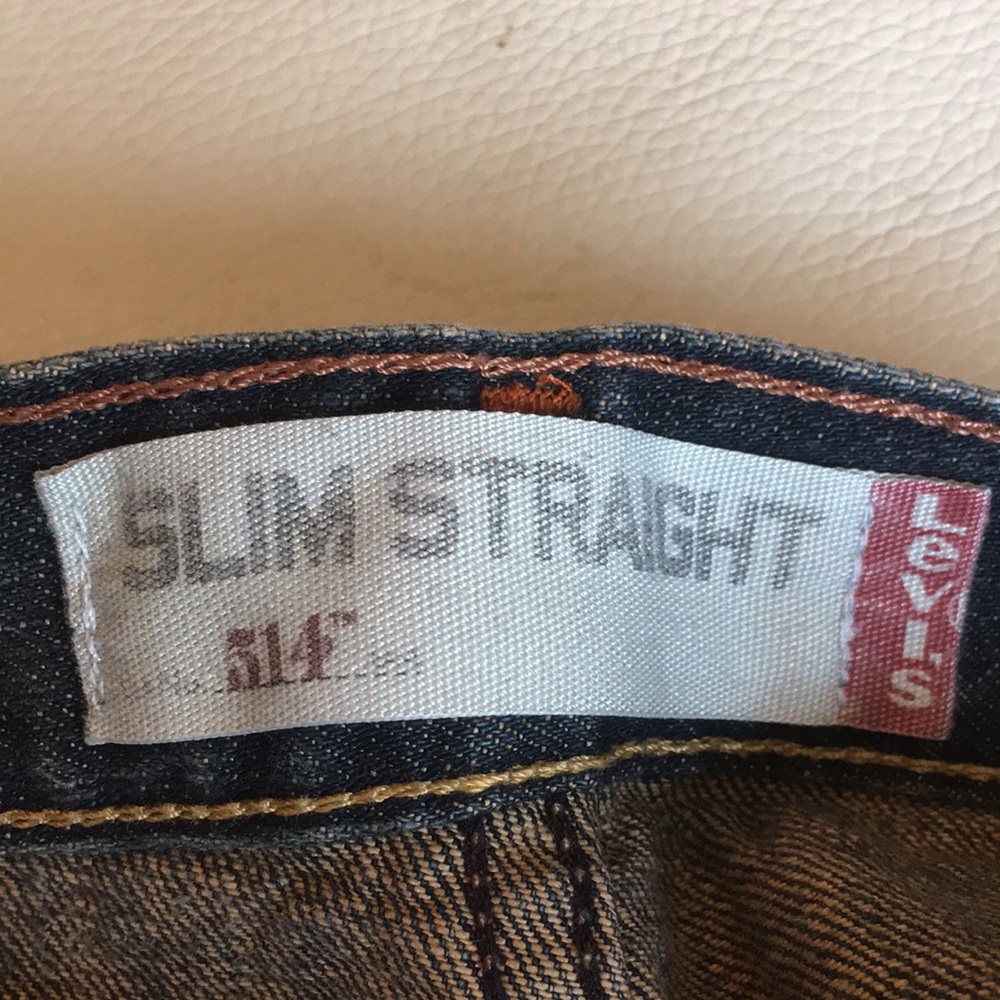 NWOT Mens Levi’s Slim Straight Jeans W28 L30 - Picture 2 of 7